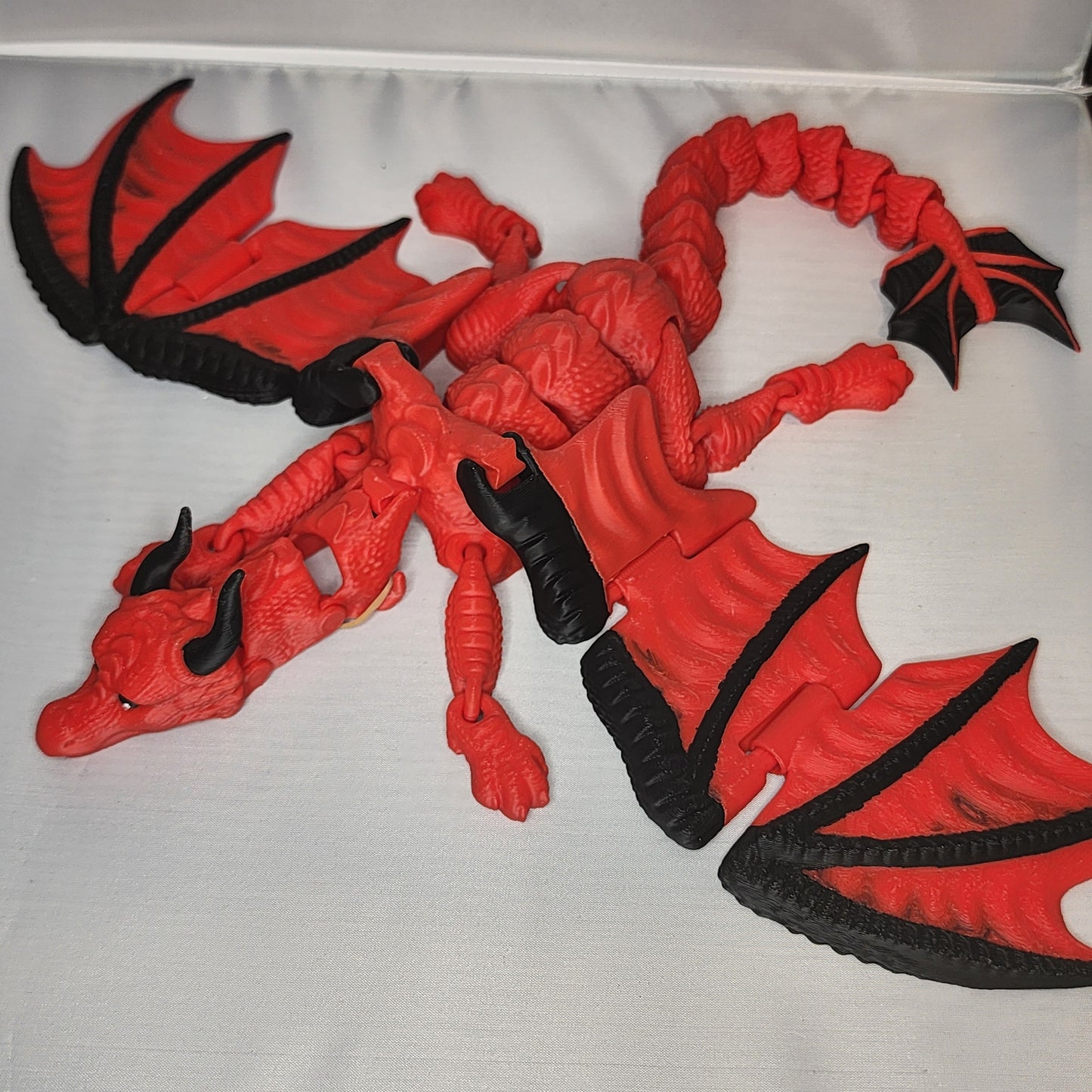 3D Printed Flexi Dragon Finger Puppet