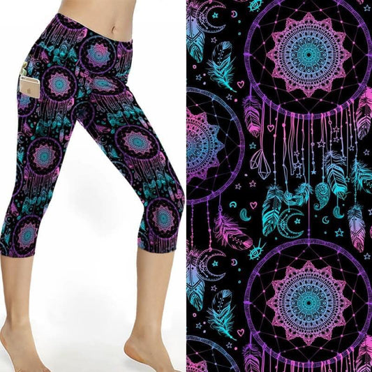 Dream Sport Pocket Capri Leggings (ARB)