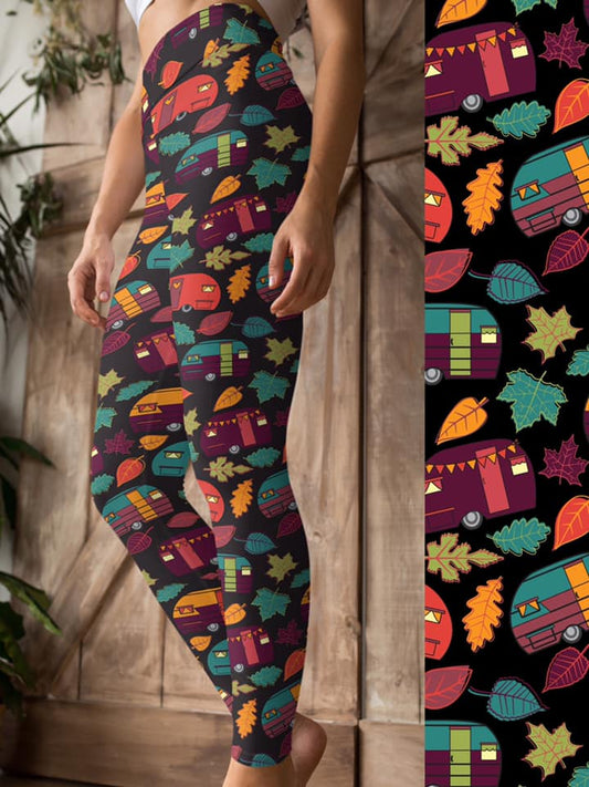 Fall Campers Leggings (JAAM)