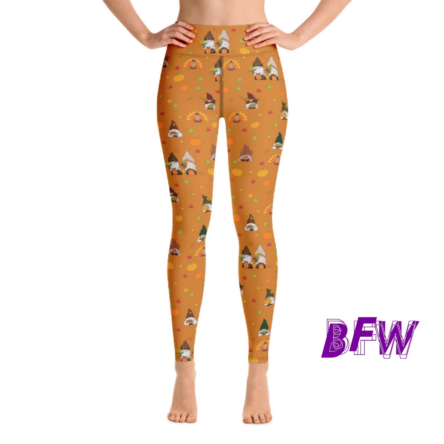 Fall Gnomes Leggings with Pockets (BFW)