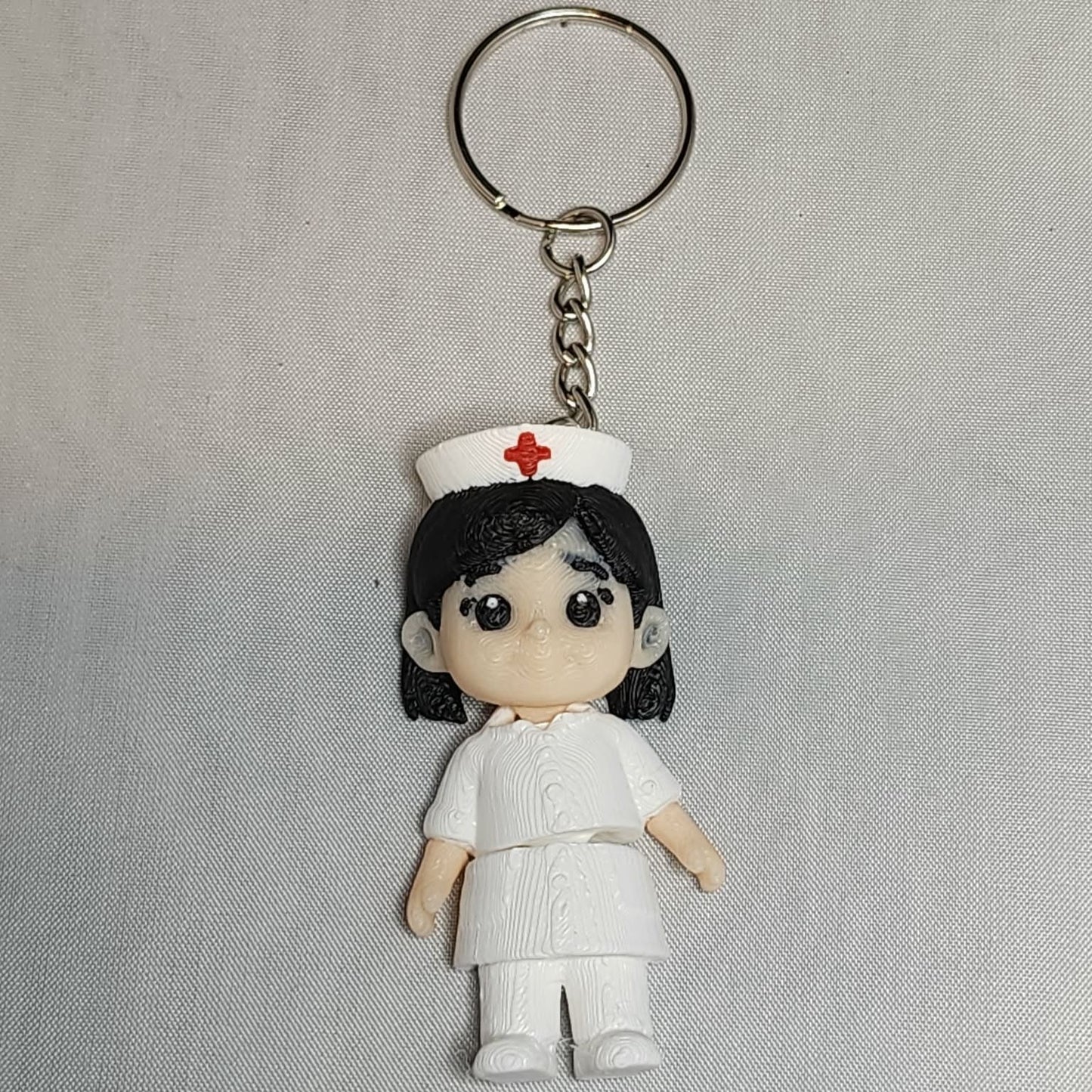 3D Printed Flexi Nurse Keychain