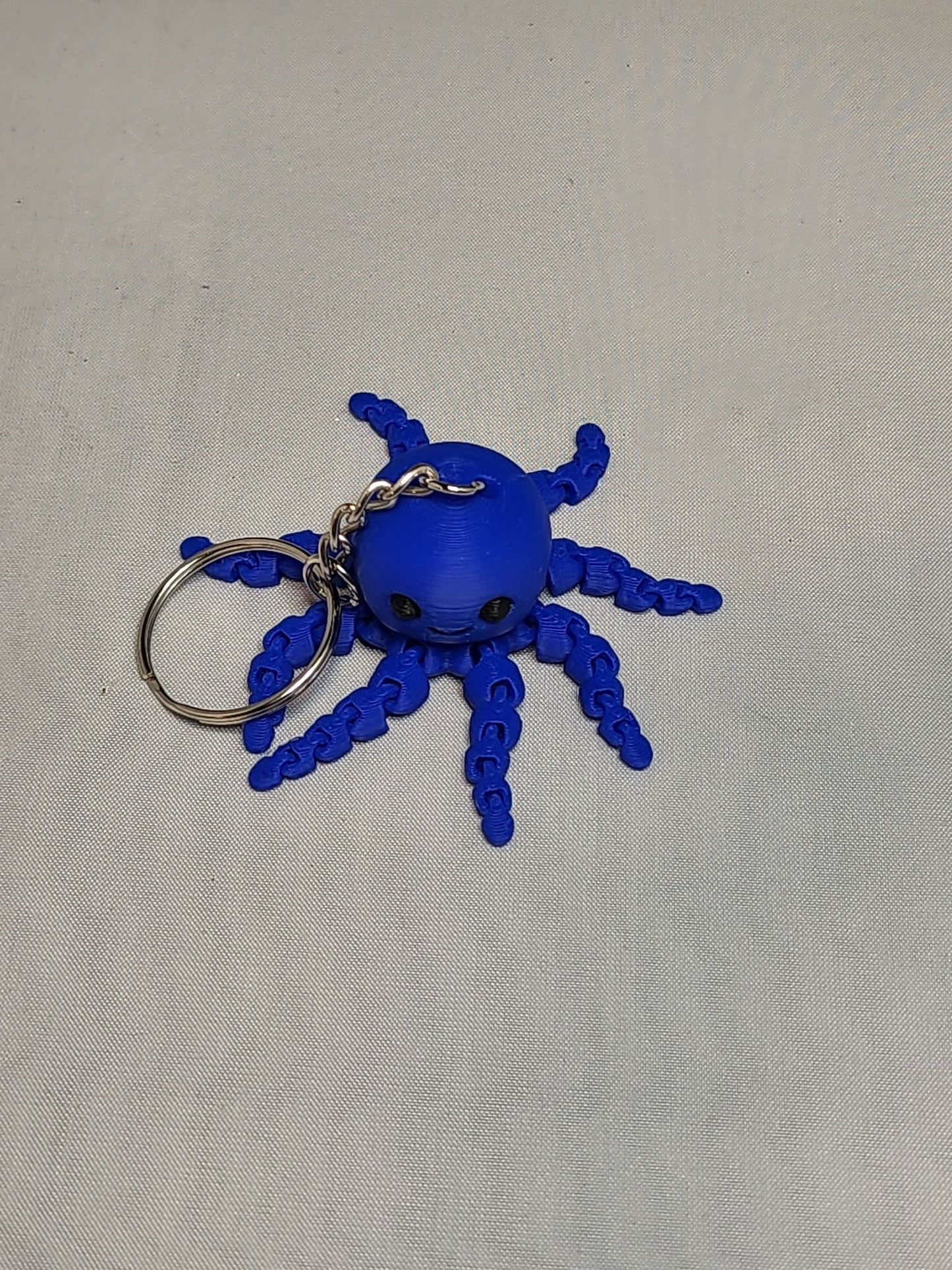 3D Printed Flexi Octopus Keychain