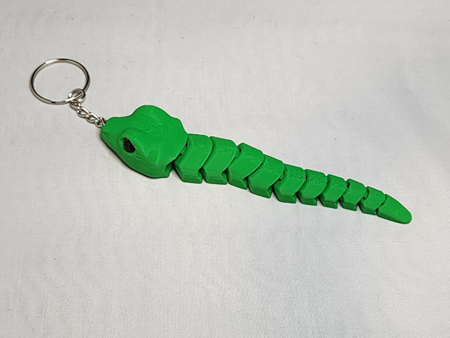 3D Printed Flexi Snake Keychain
