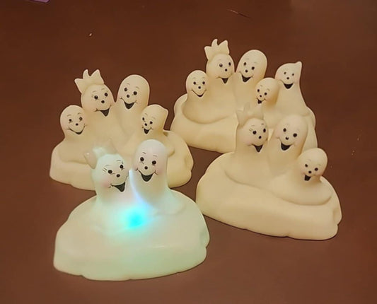 Light Up Ghost Family