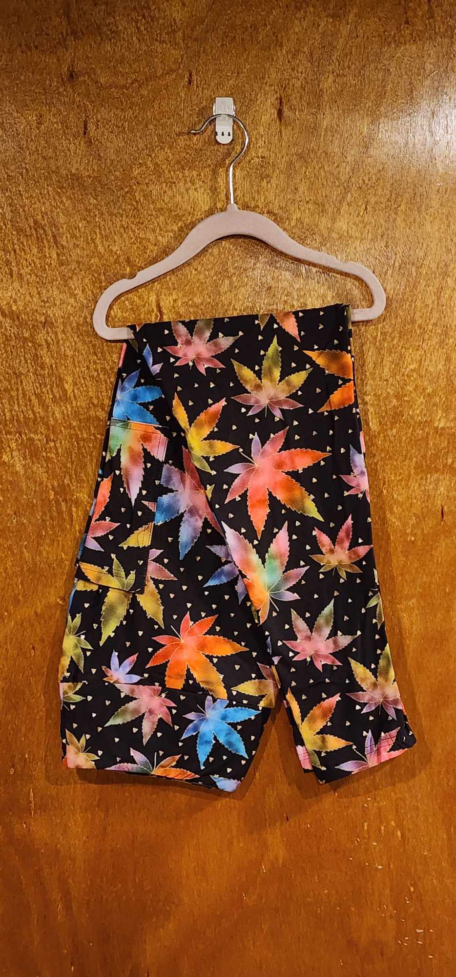 Gilded Rainbow Cannabis Leggings with Pockets (Pixie)