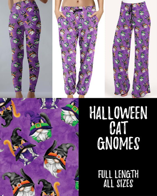 Halloween Cat Gnomes Leggings with Pockets (JAAM)