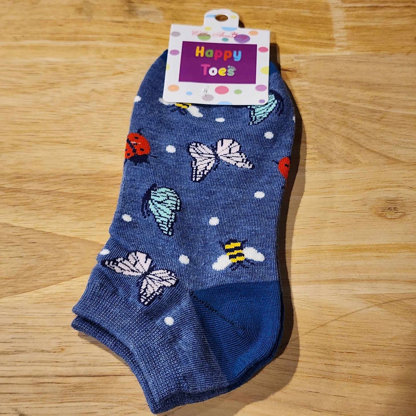 Happy Toes Butterfly Socks