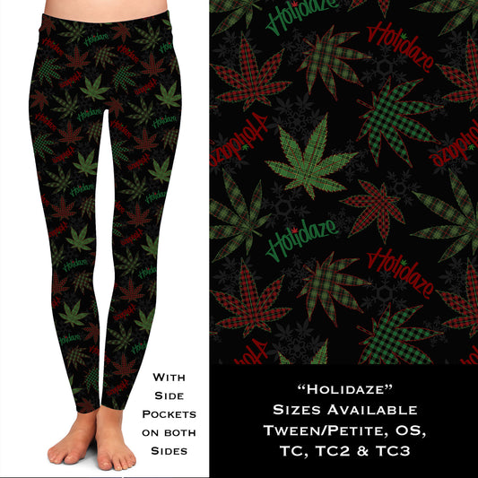 Holidaze Leggings with Pockets (WW)