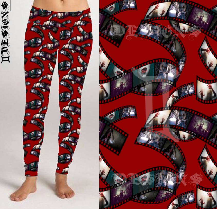 Horror on Film Leggings (GD)