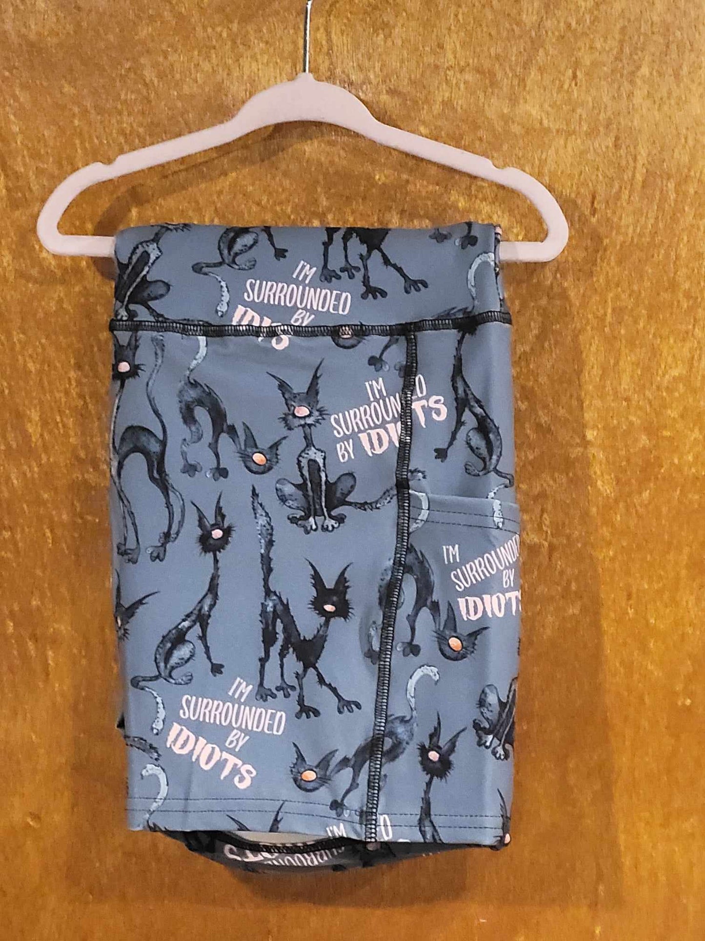 Idiots Cats Sport Pocket Shorts (TDL)