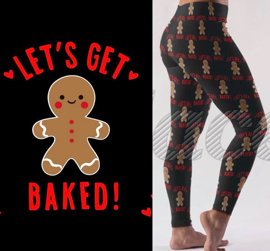 Let's Get Baked Leggings (LL)