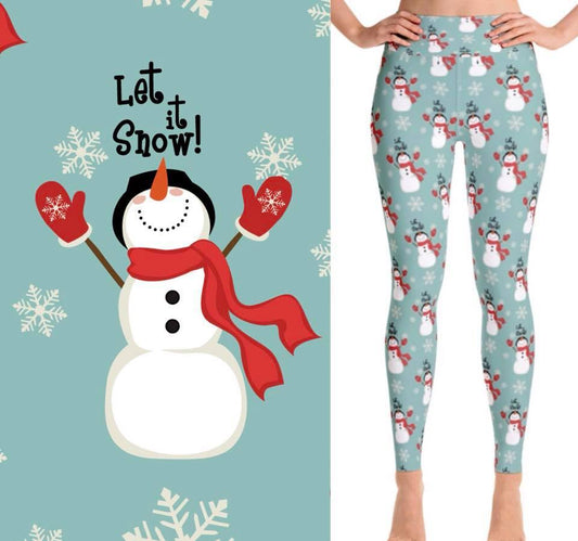 Let it Snow Leggings (LL)