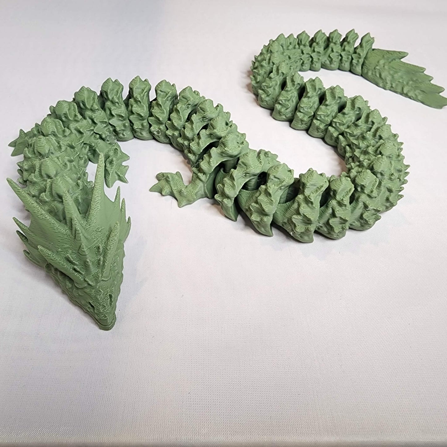 3D Printed Flexi Long Dragon