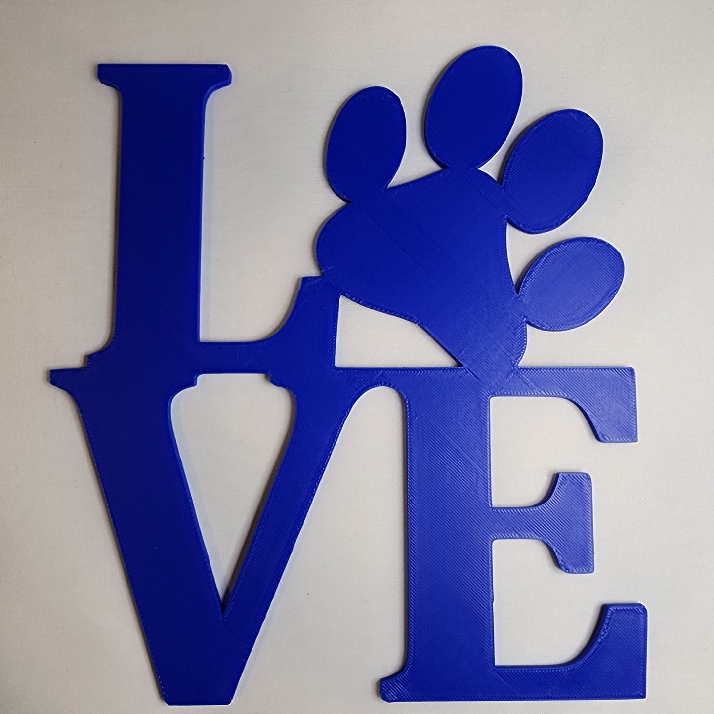 3D Printed Love Paw Decor