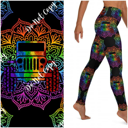 Mandala 4 Wheeler Leggings (PPD)