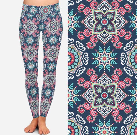 Mandala Twist Leggings (AALM)