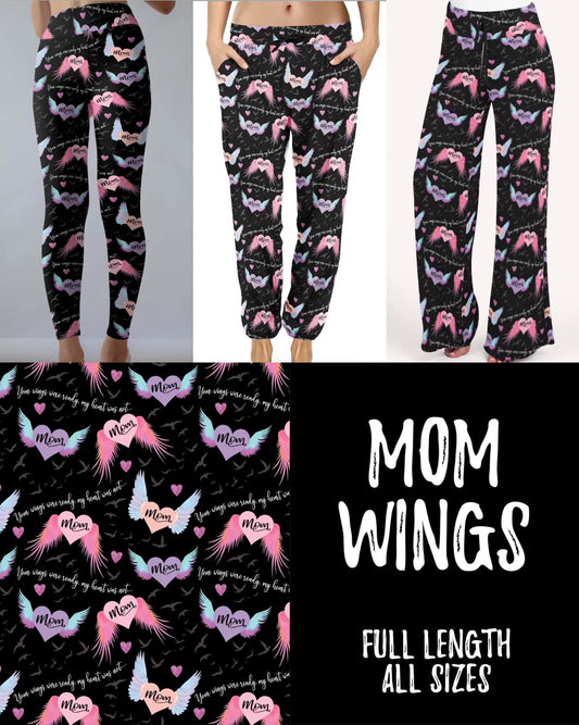 Mom Wings Leggings with Pockets (JAAM)