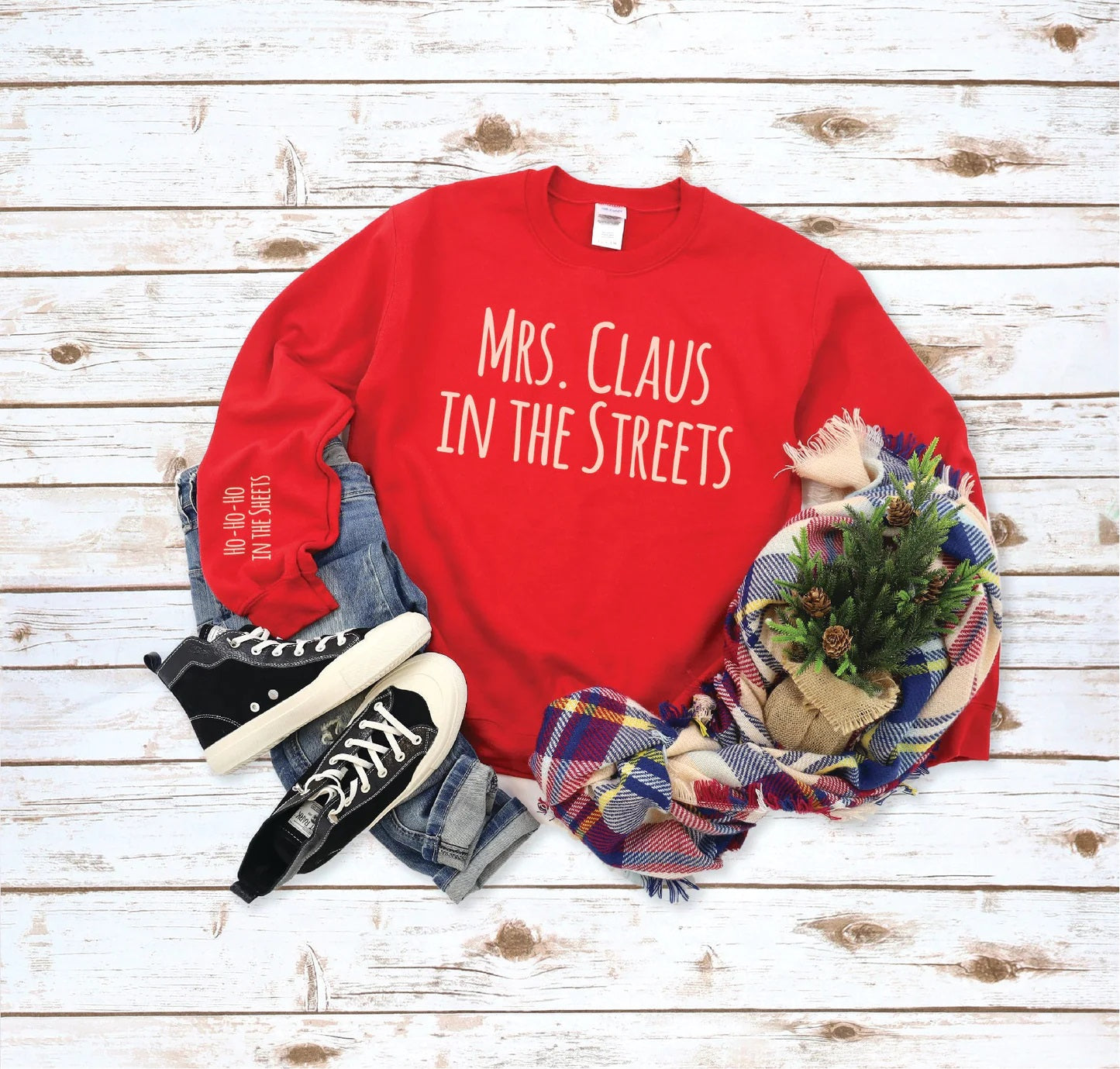 Mrs Claus in the Streets Sweater