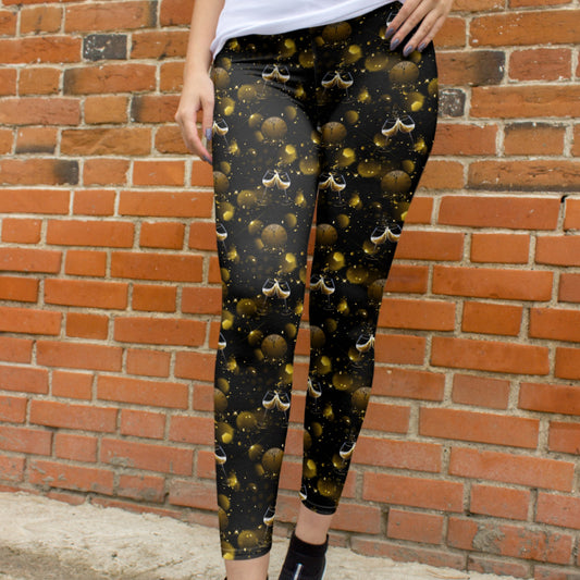 New Year's Bubbly Leggings (GD)