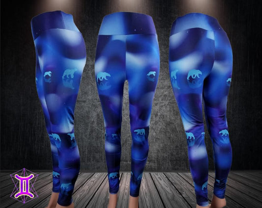Northern Light - Polar Bears Leggings (GD)