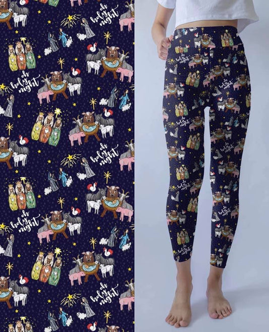Oh Holy Night Leggings (TDL)