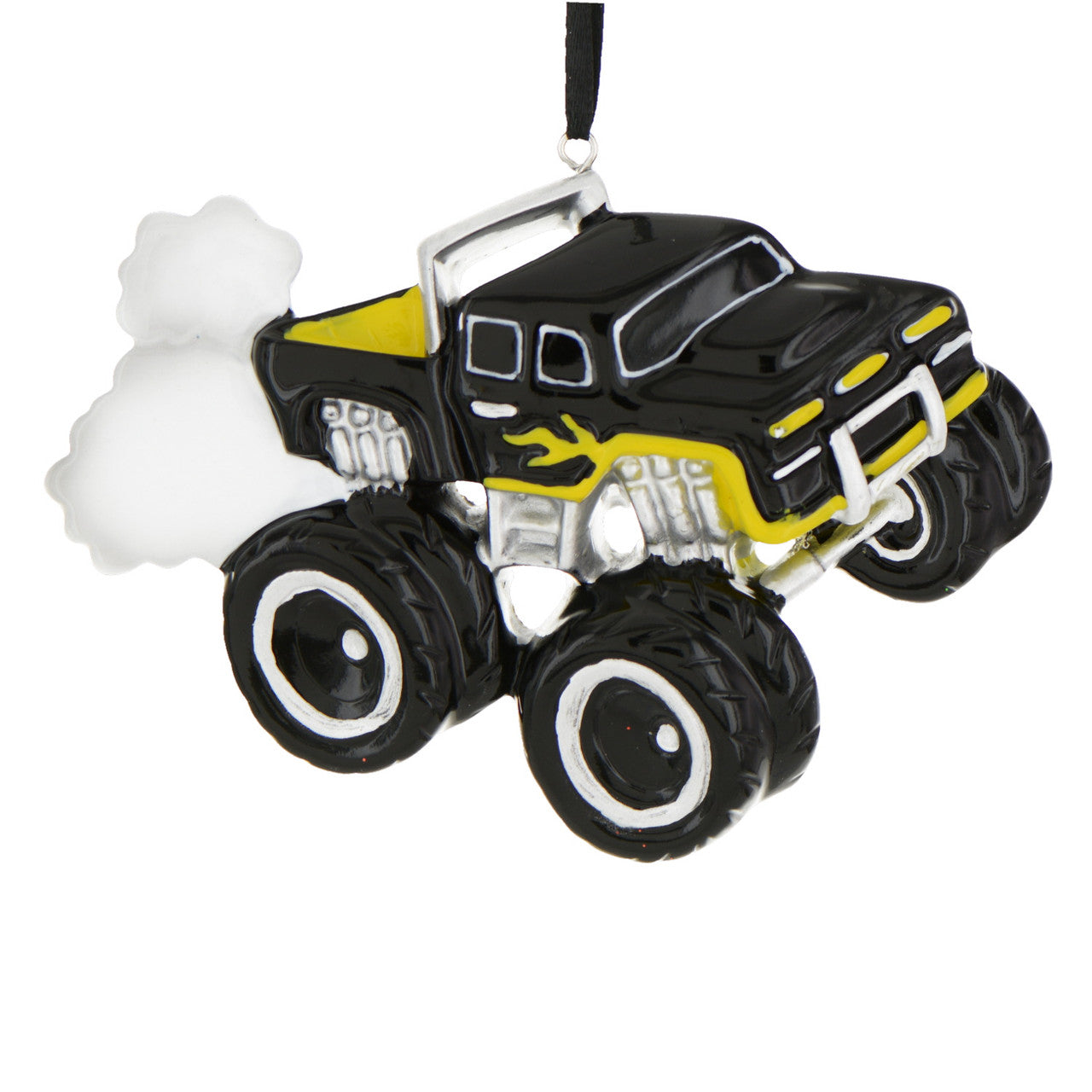 Personalized Poly-Resin Ornament Monster Truck