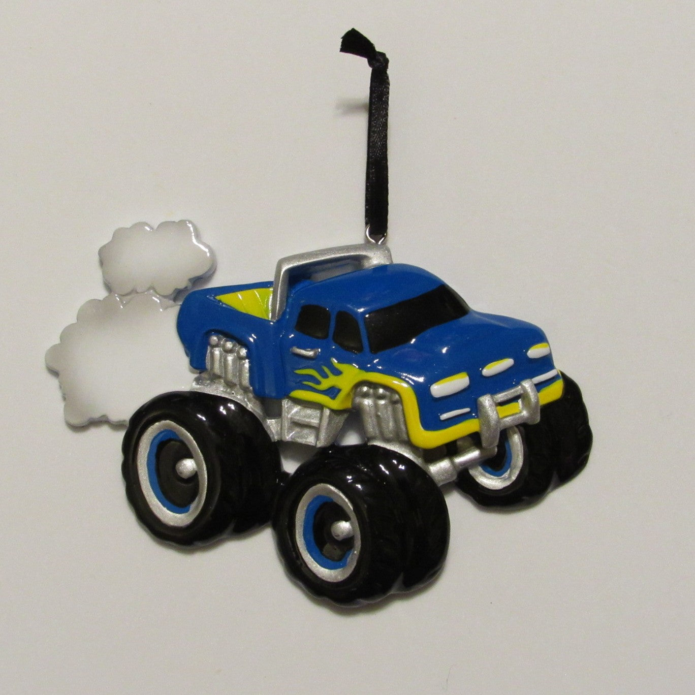 Personalized Poly-Resin Ornament Monster Truck