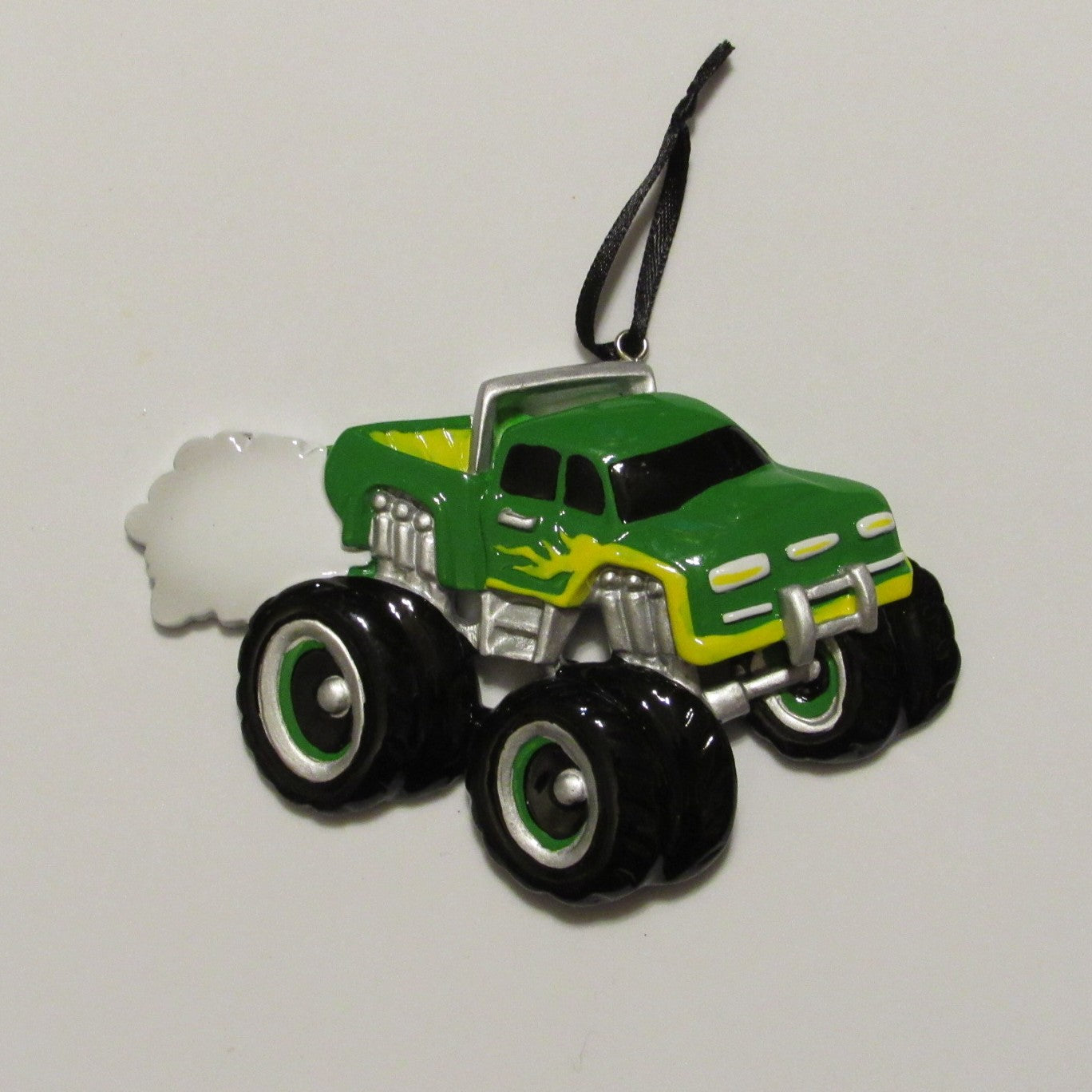 Personalized Poly-Resin Ornament Monster Truck