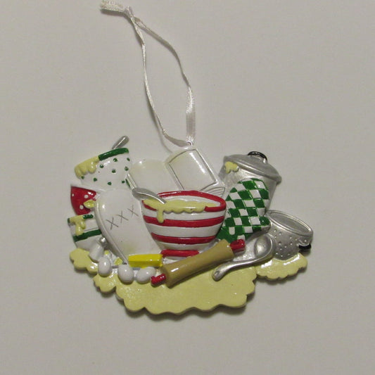 Personalized Poly-Resin Ornament Baking