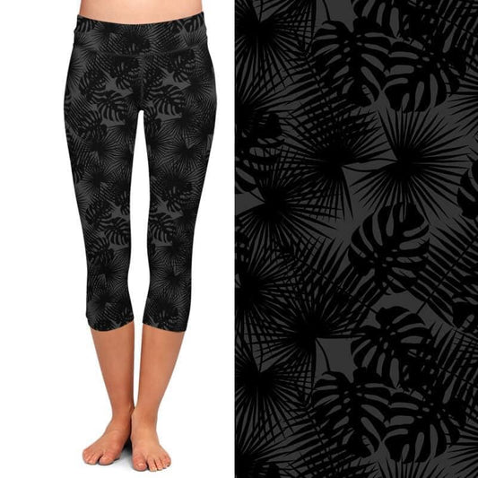 Palm Nights Capri Leggings (AALM)