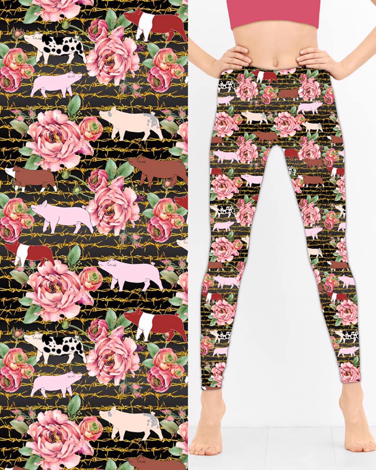 Pig Breeds Leggings (TDL)