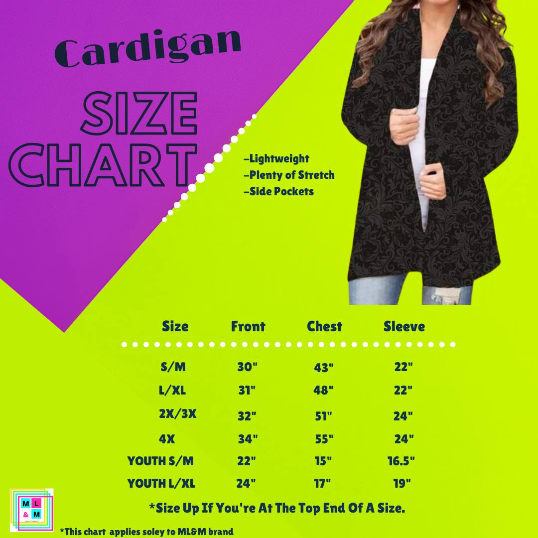 Luxury Black Pocket Cardigan (Pixie)