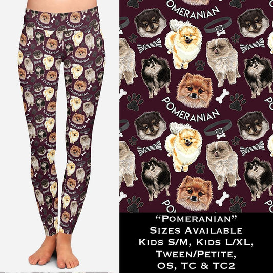 Pomeranian Leggings (WW)