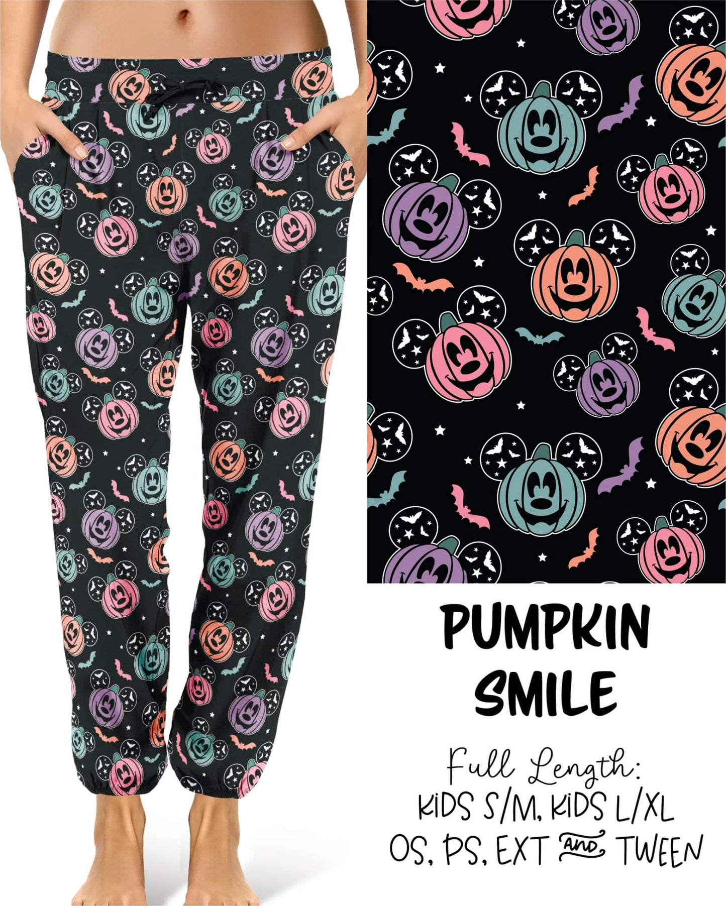 Pumpkin Smile Joggers (JAAM)