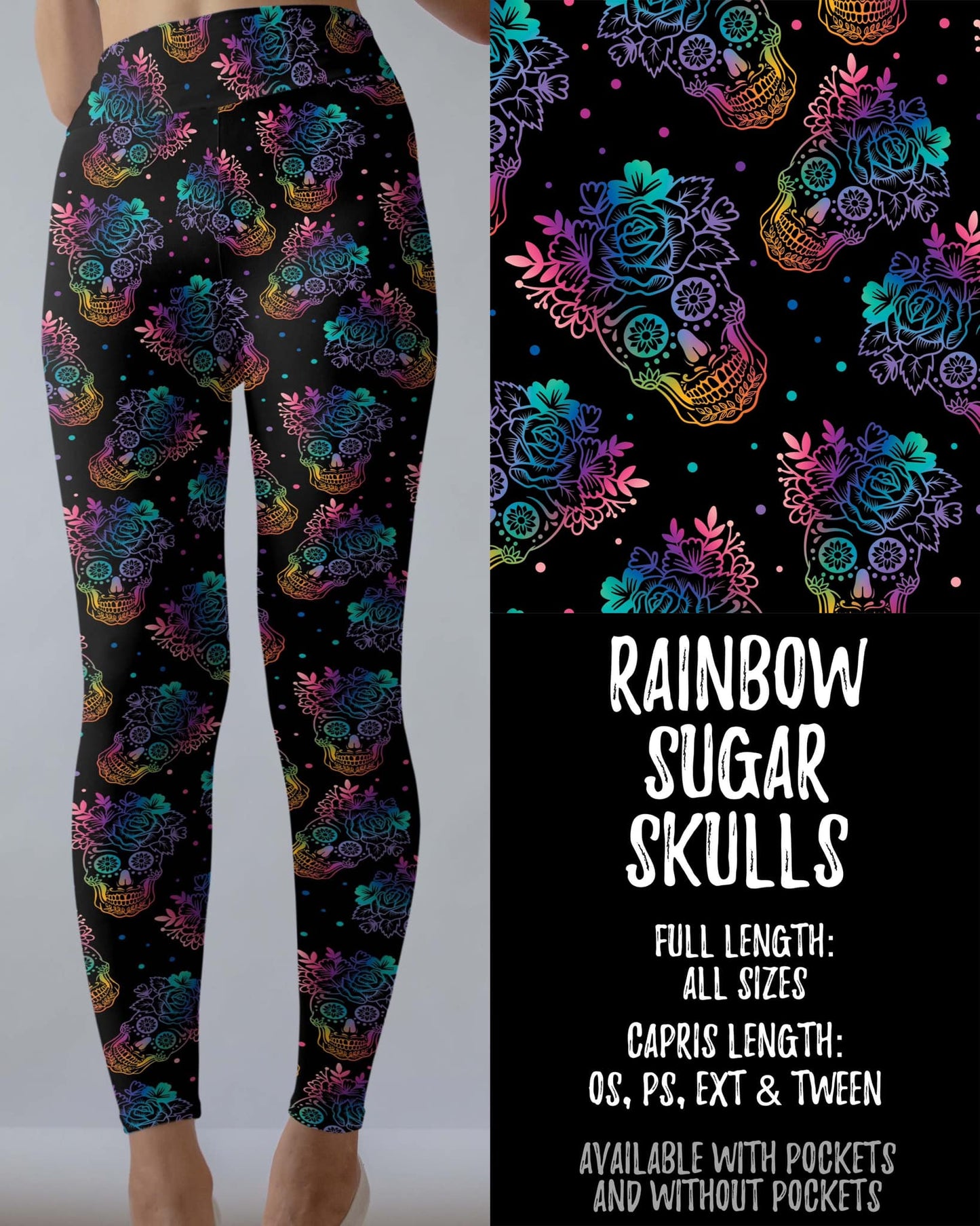 Rainbow Sugar Skulls (JAAM)