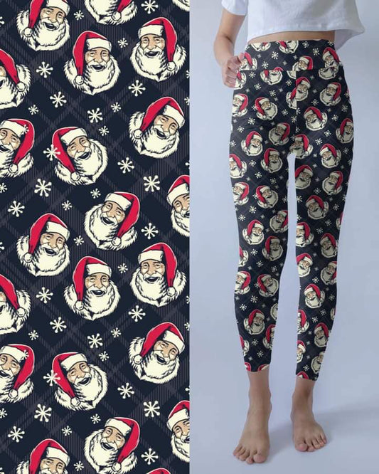 Retro Santa Leggings (TDL)