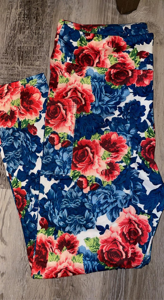 Pioneer Floral Leggings with Pockets