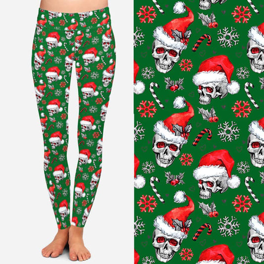 Santa Skulls Leggings (AALM)