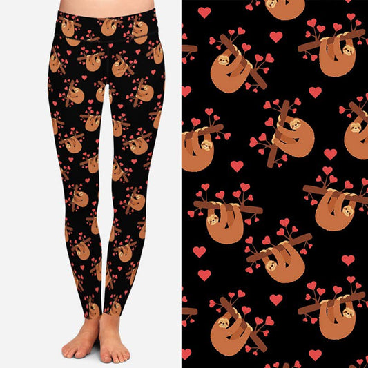 Sloth Hearts Leggings (AALM)