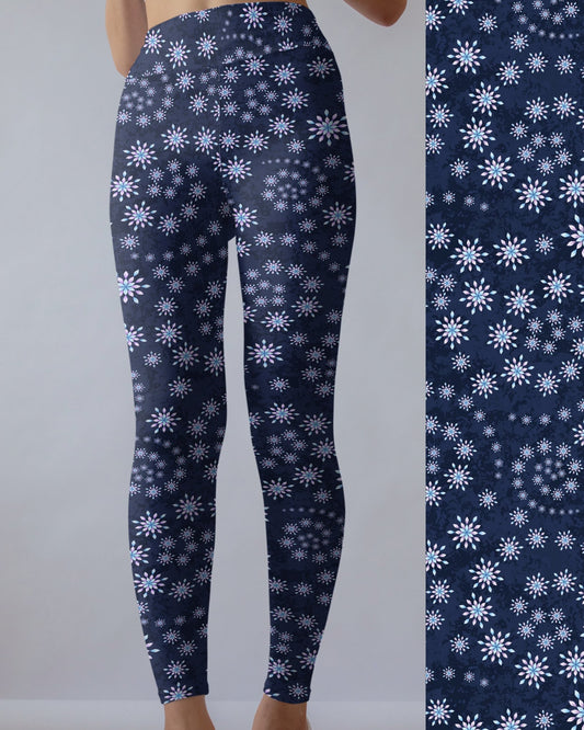 Snowflake Swirl Leggings (JAAM)