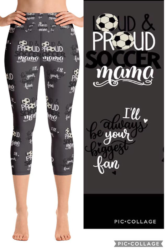 Soccer Mom Capri Leggings (AALM)
