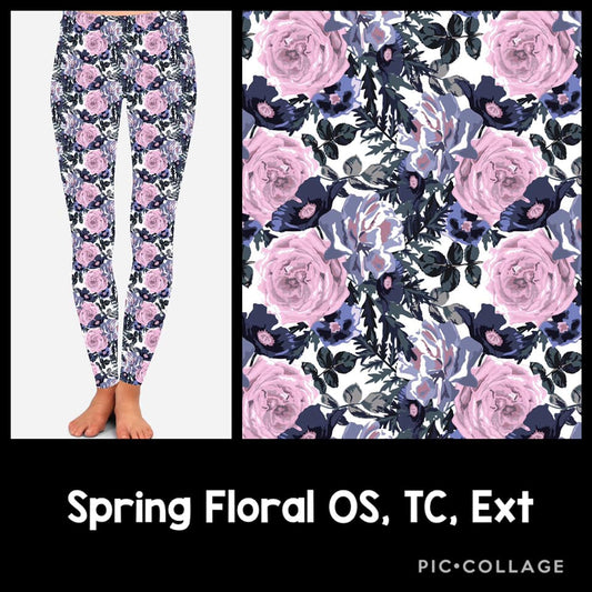 Spring Floral Leggings (AR)