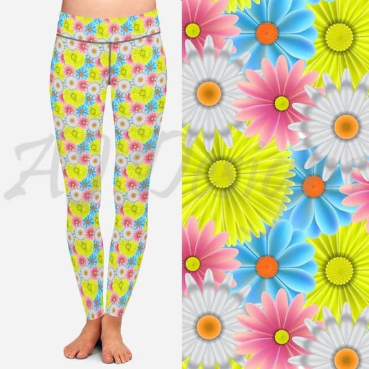 Spring Flowers Leggings (G Designs)