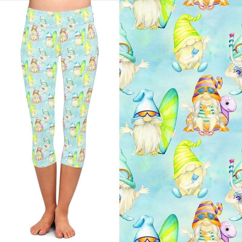 Surfer Capri Leggings with Pockets (ARB)