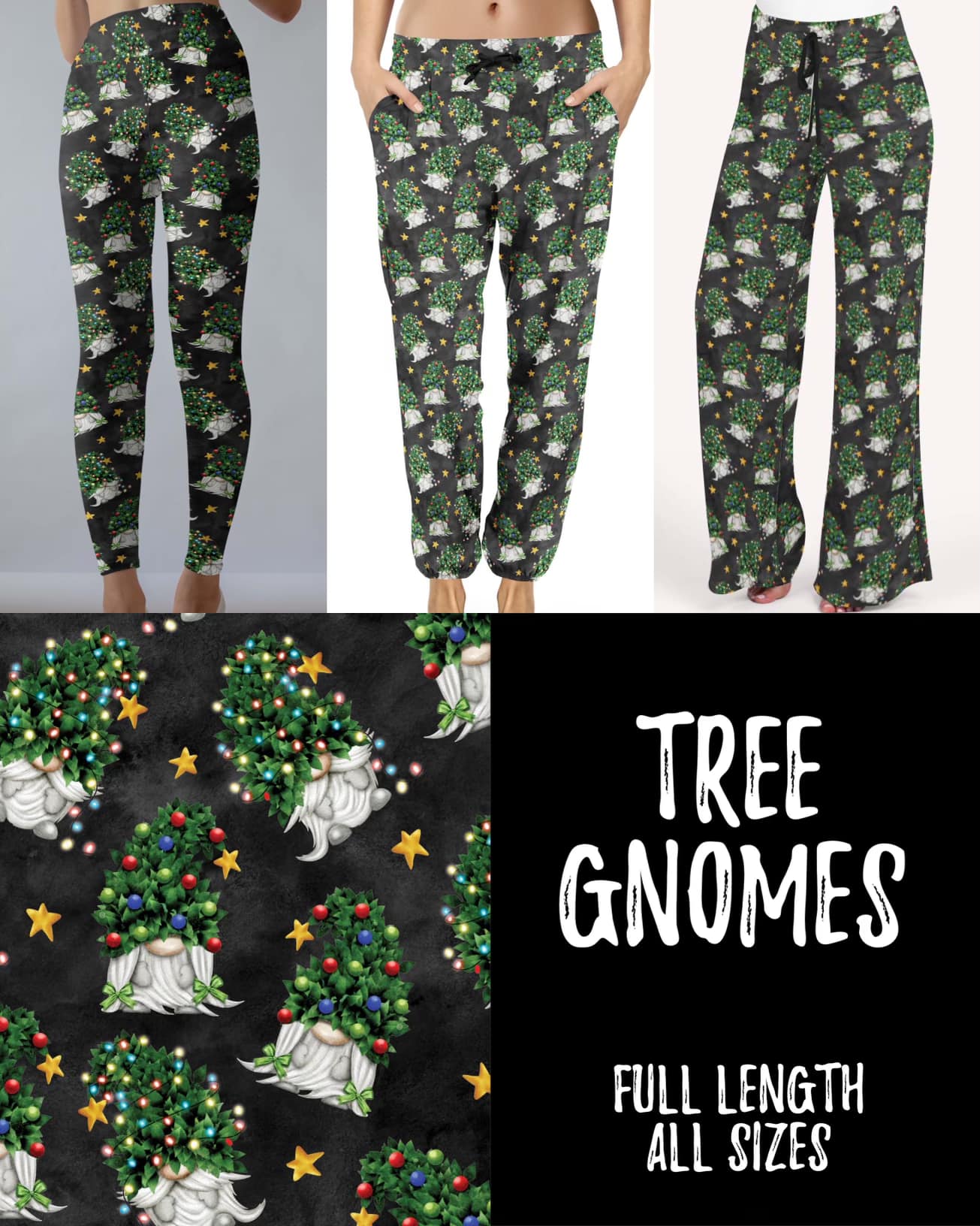 Tree Gnomes Leggings with Pockets (JAAM)