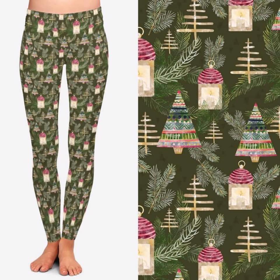 Trees Leggings with Pockets (TDL)