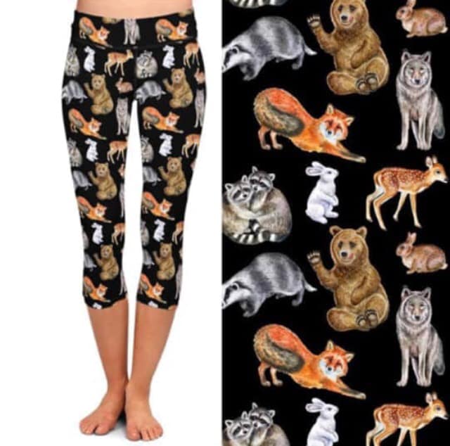 Woodland Capri Leggings (AALM)