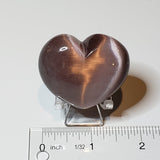 1.5 inch Cat Eye Heart