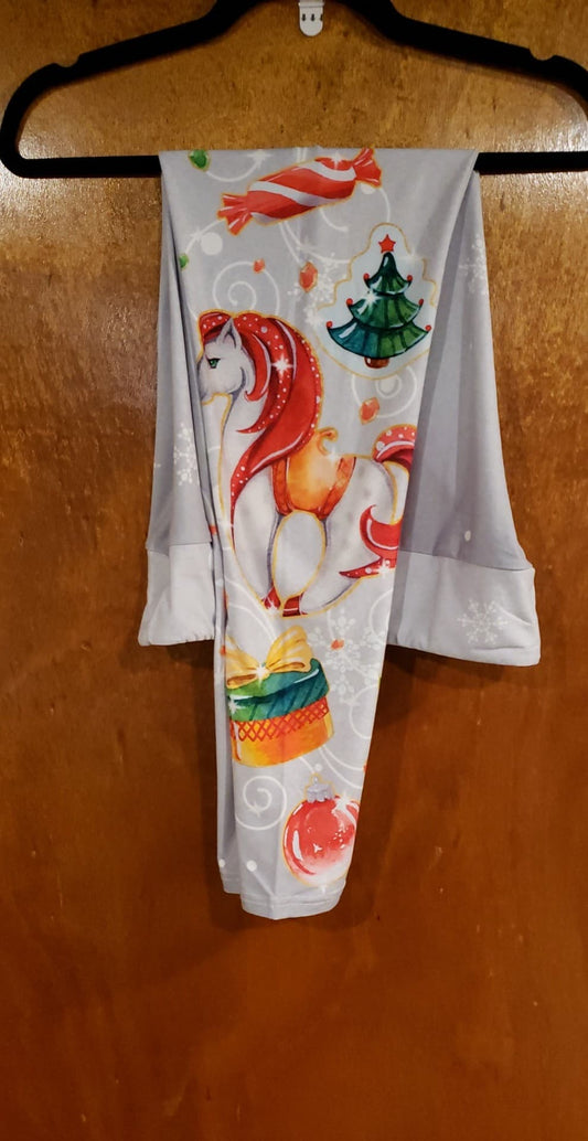 Christmas Horse Leggings (LYLLE)