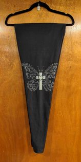 Ray of Color Butterfly Cross with Pocket (MMP)